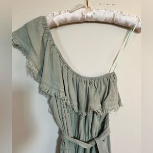 Promesa One Shoulder Grecian Mini Dress